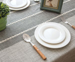 Load image into Gallery viewer, Decorative Linen Tablecloth With Tassel
