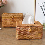 Load image into Gallery viewer, Rattan Tissue Box
