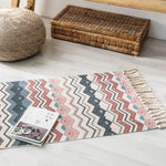 Load image into Gallery viewer, Cotton Carpet Tassel Rug
