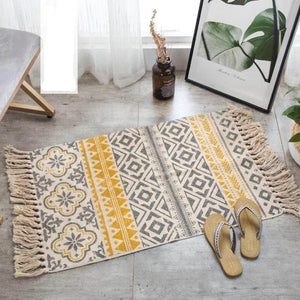 Hand Woven Cotton Carpet