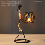 Load image into Gallery viewer, Handmade Figurines And A Candle Stand
