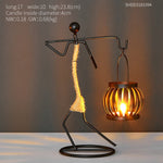 Load image into Gallery viewer, Handmade Figurines And A Candle Stand
