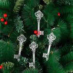 Load image into Gallery viewer, Christmas pendant &quot;Key&quot; 4pcs
