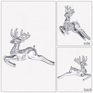 Christmas pendant "Deer" 4pcs
