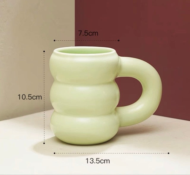 Bubble Mug with Chunky Handle