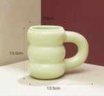Load image into Gallery viewer, Bubble Mug with Chunky Handle
