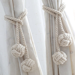 Curtain straps