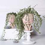 Load image into Gallery viewer, Flower Pot &quot;Girls Face&quot;
