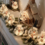Load image into Gallery viewer, Santa Lights Christmas Garland
