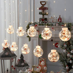 Load image into Gallery viewer, Santa Lights Christmas Garland
