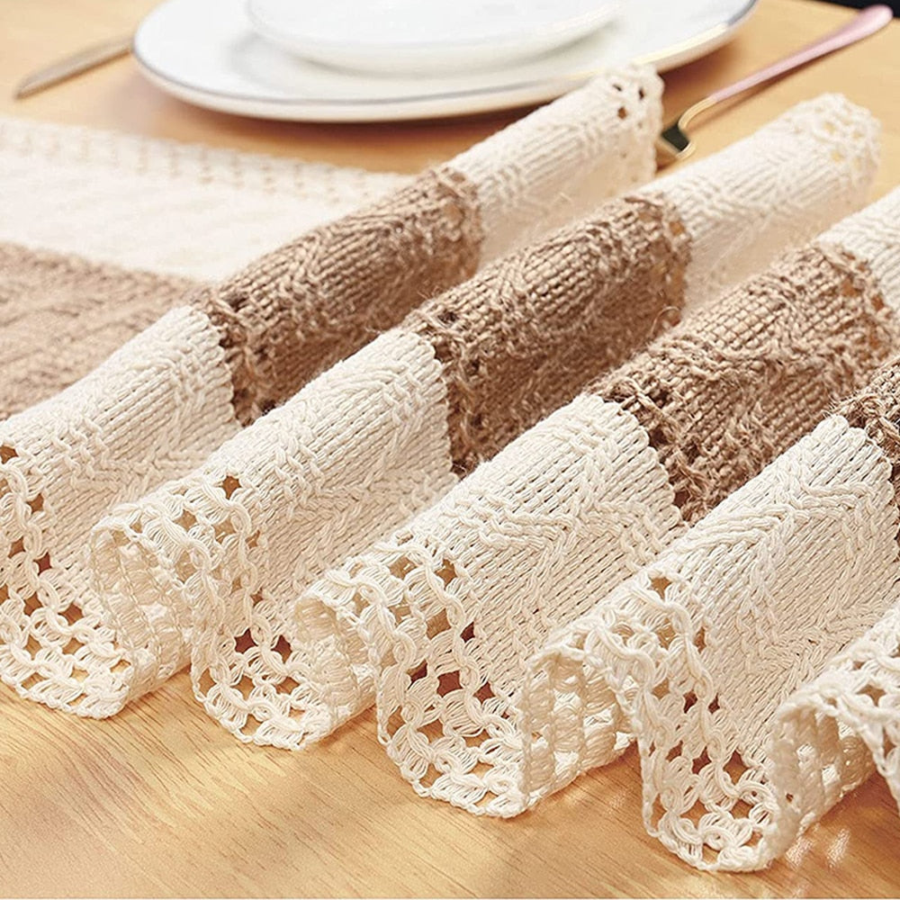 Macrame Table Runners Cotton