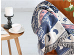 Load image into Gallery viewer, Scandi Pattern Weave Throw Blanket
